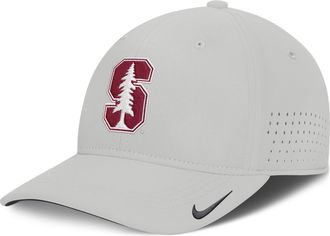 Nike Stanford Sideline Practice Nike Mens Dri-FIT College Hat in Grey | NC530BBSDN-3XB