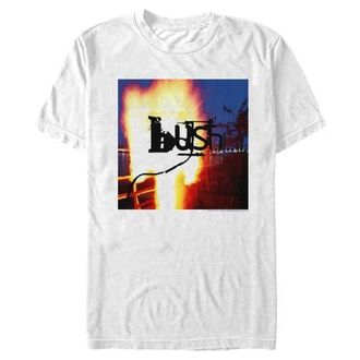 Bush Furniture Mens Bush Razorblade Suitcase Album Cover Graphic T-Shirt in White at Nordstrom, Size Xx-Large