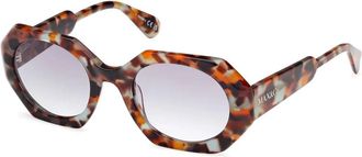 Max & Co. Havana Grey Shaded Zonnebril Mo 0115 - Dames - Zonnebrillen - Bruin - 51 MM - Accessoires