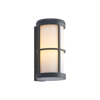 Lucande Lucande L&aacute;mpara De Pared Exterior kelini En Negro Aluminio