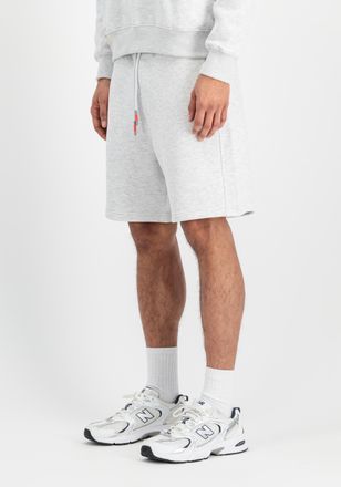 Alpha Industries Shorts ALPHA INDUSTRIES Studio Edition Shorts, Herren, Gr. XXL, Normalgr&ouml;ssen, grau (pastel grau melange), Obermaterial: 80% Baumwolle, 20% Polyester,