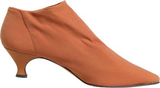 Dolce & Gabbana Brown Suede Ankle Boots Womens Shoes (Pre-Owned)