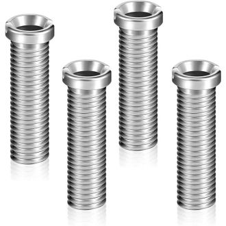 OEM 4 Vis De Fixation Pour Cr&eacute;pine D&Eacute;vier, Cr&eacute;pines D&Eacute;vier En Acero Inoxidable, Instalaci&oacute;n F&aacute;cil, Vis Creuse M12 De 45 Mm, Bouchon De Montage, Cr&eacute;pine, C
