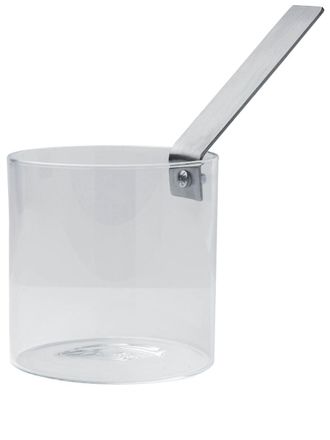 knIndustrie The Kettle glass milk boiler - Silver