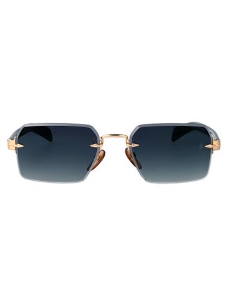 David Beckham Squared Sunglasses Db 7109/S Pef