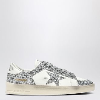 Golden Goose Sneaker Stardan bianca/argento glitter