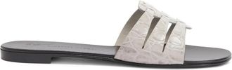 Giuseppe Zanotti Sandali slides Adheline - Grigio