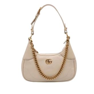 Gucci Pre-owned Shoulder Bags, female, White, Size: ONE SIZE Pre-owned Aphrodite Satchel