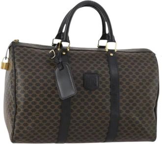 Celine Pre-owned Weekend Bags, female, Black, Size: ONE SIZE Pre-owned Vintage Boston Bag
