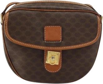Celine Pre-owned Cross Body Bags, female, Brown, Size: ONE SIZE Pre-owned Vintage Cross Body Bag