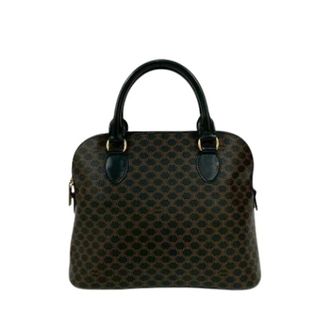 Celine Pre-owned Handbags, female, Black, Size: ONE SIZE Pre-owned Vintage Boston Bag