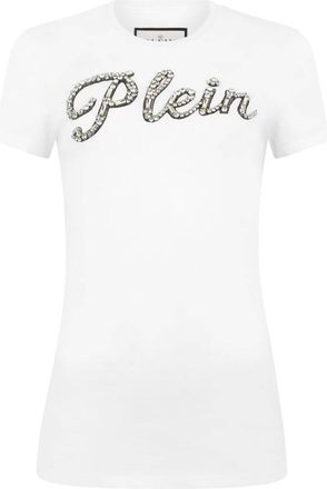 Philipp Plein Donna, Top, Bianco, XS, new