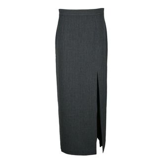 Marella Dames, Rokken, Grijs, Maat: XL Viscose