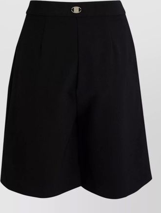 Simona Corsellini pleated tailored shorts