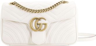 Gucci (WMNS) Gucci GG Marmont Small-Sized Single-Shoulder Bag White 443497-DTDIT-9022