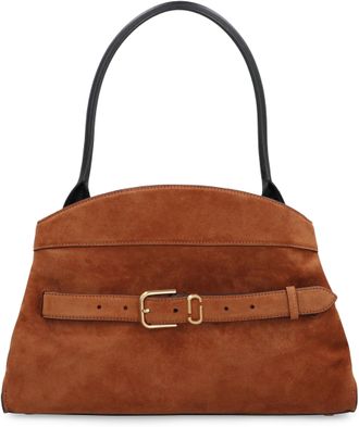 Marc Jacobs Womens Satchel Dakota Suede Copper Cowhide Handbags Hand Bags