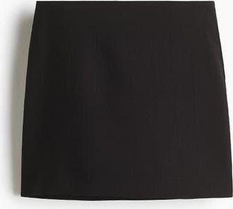 H&M Mini Skirt in Black at Nordstrom, Size 10
