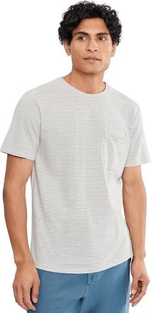 Royal Robbins Vacationer Short Sleeve T-Shirts Mens Workout Chalk Stripe : 2XL, Cotton/Hemp/Polyester
