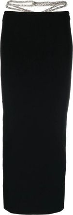CHRISTOPHER ESBER Maxi Skirts - Dames - Maxi Rokken - Zwart - M - Rokken