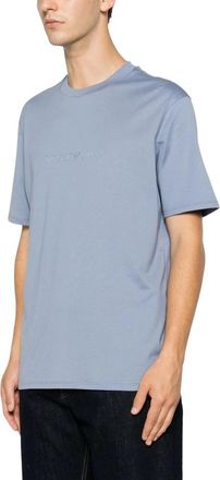 Emporio Armani Hombre, Camisetas, Azul, Talla: S