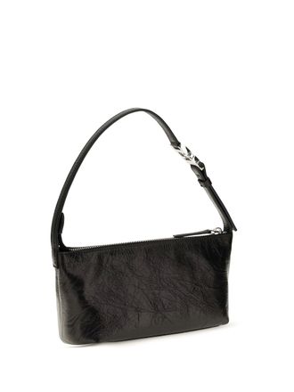 Fendi Womens Small Vanity Leather Pouch Nero Calf Bos Taurus Wallet