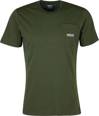 Barbour Radok T-Shirt - Heren - T-shirts - Groen - XL - Katoen - Tops