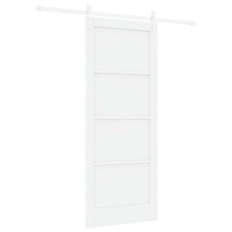 vidaXL Puerta Corredera Orkdal Blanco 83 X 202 Cm Vidaxl