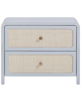 TOV Furniture Tov Furniture Patty Rattan 2-Drawer Nightstand