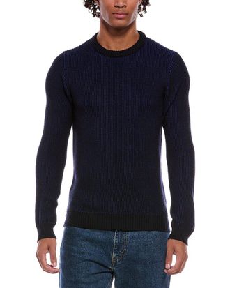 Slowear Slowear Wool-Blend Ribbed Crewneck Sweater