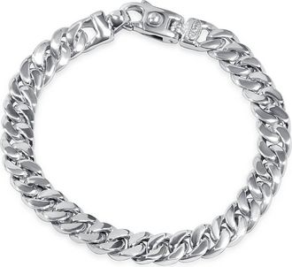 Pompeii3 Mens Cuban Link 14k Gold (46gram) or Platinum (74gram) 9mm Bracelet 8.5