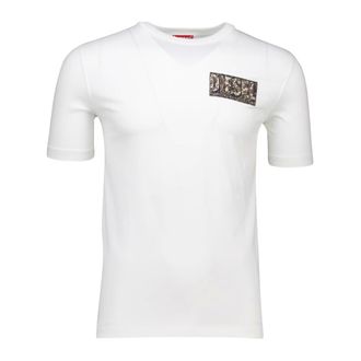 Diesel Heren, Tops, Wit, Maat: S