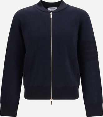 Thom Browne Ottoman Milano Stitch 4-Bar Jacket Male 1