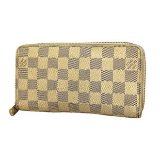 Louis Vuitton White Long Wallet (Bi-Fold) (Pre-Owned)