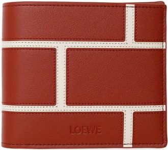 Loewe Portafoglio bi-fold - Rosso