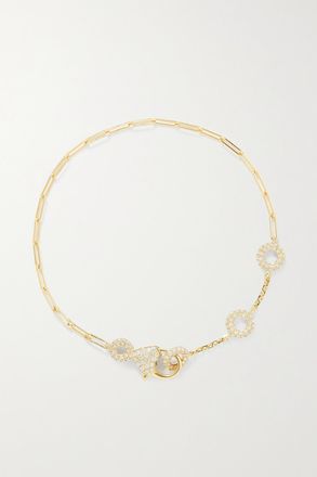 Yvonne Léon Bracciale In Oro 18 Carati Con Diamanti