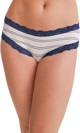 Fleur't Iconic Boyshorts in Chantilly/ink Stripe at Nordstrom, Size X-Large