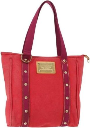 Louis Vuitton Pre-owned Tote Bags, female, Red, Size: ONE SIZE Pre-owned Tote Bag