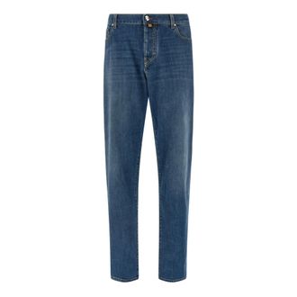 Jacob Cohen Slim-fit Jeans, male, Blue, Size: W35 Edo 5-Pocket Jeans