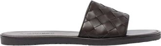Scarosso Ulisse Geweven - Heren - Sandalen - Bruin - 45 EU - Leer - Schoenen