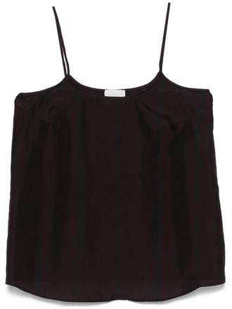 Alysi striped top - women - Silk - 38 - Purple