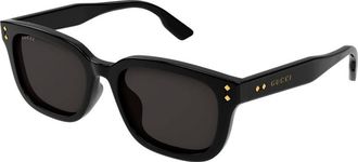 Gucci Grey Square Ladies Sunglasses GG1605SK 001 54