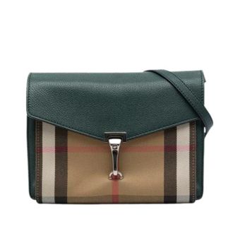 Burberry Pre-owned Macken Shoulder Bag - - Pre-owned - Donna - Verde - ONE SIZE