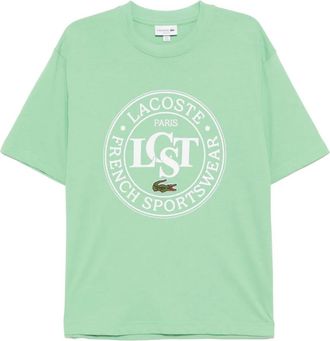 Lacoste T-shirt con stampa - Verde