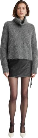 16Arlington Sephia Turtleneck - Dames - Coltruien - Grijs - L - Truien & Vesten