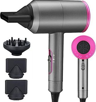 OEM Secador De Pelo I&oacute;nico, Secador De Pelo Profesional 2000w, Secador De Pelo De Secado R&aacute;pido, Secador De Pelo De Viaje, 2 Velocidades Y 3 Configuracion