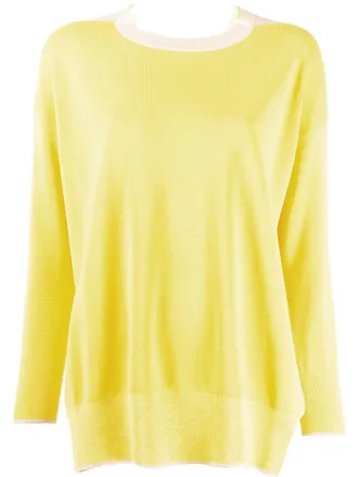 Stella McCartney Tweekleurige trui - Geel