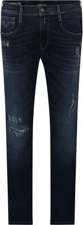 Replay Mens Slim Fit Jeans in Blue - Size 38W/34L