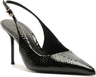 Schutz Paola Slingback Pump in Black at Nordstrom, Size 11