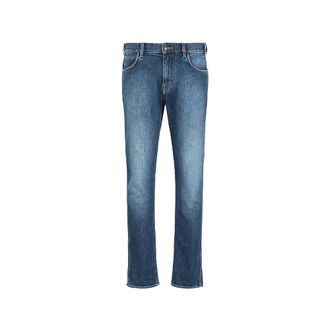 Emporio Armani Heren, Jeans, Blauw, Maat: W36 Denim