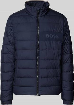 HUGO BOSS Steppjacke mit Stehkragen Modell Cenitos in Marine, Größe 50